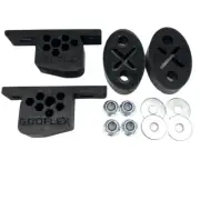 Godflex R50 R52 R53 Exhaust Hanger Poly Bush Kit MINI Cooper S - BLACK