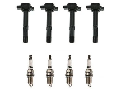 21GS34J Ignition Coil and Spark Plug Kit Fits 2002-2011 Honda Civic 2.0L 4 Cyl (for: Honda Civic)