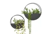 Nested Basket Design Hanging Wall Planters Set/2