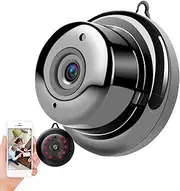 Q&F Tech WiFi Wireless Home Security HD Video Camera/Dome Camera/Night Vision/Home IP Camera/Motion Detection/Security Surveillance System/Mini Size, iOS/Android App - Cloud Service Available