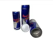 Fake Red Bull 16 OZ Safe Diversion Secret Stash Safes with Hidden Storage to Hide Money Jewelry Anything Plus Free Smell Proof Mylar Bag