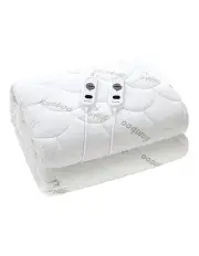 [Dreamaker] Bamboo Quilted Electric Blanket in White