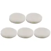 5pcs Wool Buffing Pads 5 inch Polishing Pad Polishing Buffing Pad Hook and Loop