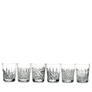 Waterford Lismore Connoisseur Heritage Double Old Fashioned Glass, Set of 6