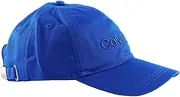[Calvin Klein] BB Cap Calvin Embroidery Mid Azure Blue, Mid Azure Blue, One Size