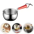 Hot Oil Pan for Cooking and Butter Melting Built to Last with Stainless Steel