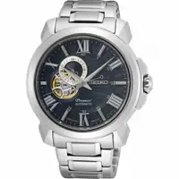 在飛比找樂天市場購物網優惠-SEIKO 精工錶 Premier 開芯羅馬機械腕錶 4R3