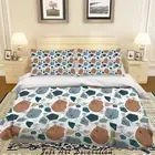 3D Flower Geometry Pattern Quilt Cover Set Bedding Sets Pillowcases Queen