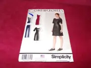 SIMPLICITY #1314 - LADIES TWO STYLE DRESS - TOP & PANTS PATTERN 14-22 FF