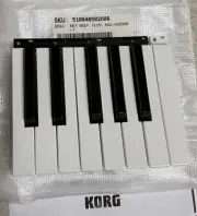 KORG KROSS KROSS2 KORG PA700 PA600 X50 PA500 PA300 Octave Key -8xWH + 5x BLK-