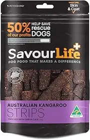 SavourLife Australian Kangaroo Strips, 165 Grams