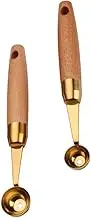 NOLITOY Fruit Scoops Handle Watermelon Digging Spoon Fruit Scooper Set Melon Scoop for Kitchen Home