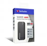Verbatim Vx500 EXTERNAL SSD Drive 480GB USB3.1 47443