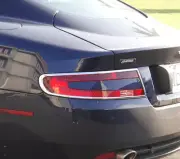 Chrome Tail Light Trim Bezel Cover Surround Rim For Aston Martin DB9 Pre-facelif (for: Aston Martin)