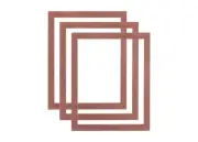 Country Chic Frame 1.5” - [Alabama Red - 16x20"] - 3 Pack