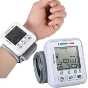 Automatic Blood Pressure Monitor With Portable Case Irregular Heartbeat Bp And Adjustable Wrist Cuff Perfect compatible with Health Monitoring