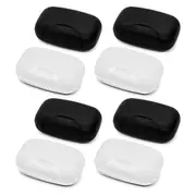 8 leak-proof soap boxes for travel, waterproof plastic soap boxes, solid soap soap trays, soap racks, bathroom soap trays
