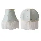 Table Lamp Shade Cover with Tassel Stylish Portable Modern Durable Table Lamp