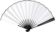 [shjxi] Silk Folding Fan - Craft Decorative Folding Fan - Foldable Handheld Traditional Creative Dancing Props for Party Dance Craft Decoration