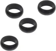 4pcs Soft Silicone Exercise Finger Rings Ring Protector for Men Gym Accessories Safe Comfortable Fit
