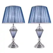 SOGA 2x LED Elegant Table Lamp with Warm Shade Desk Lamp