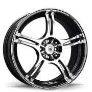 13 inch 13x5.5 Konig 48A INCIDENT Graphite wheels rims 4x100 +38 (for: Peugeot)