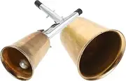 2pcs Sea Fishing Bait Alarm Bells Metal Rod Bells for Instant Bite Alerts Compact Portable