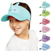 Empty Top Cap Sunshade DuCk Tongue Hat Rabbit Sun Visor Cap Summer Outdoor US/