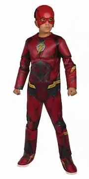 JUSTICE LEAGUE FLASH CHILD LARGE COMIC-CON