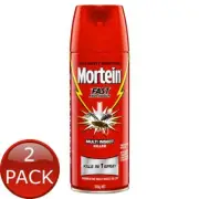 2 x Mortein Fast Knock Down Insect Spry