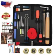 Professional 16-Piece Piano Tuning Kit with Tools for Beginners & Experts
