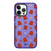 iPhone 14 Pro Max Impact Case Lucy Heads Pattern