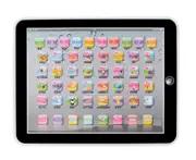 Educational Toys Dot Reading Machine English Early Education Machine IPAD Tablet Learning Machine for Children-Black