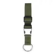 Add A Bag Luggage Straps with Spring O-Ring and Metal Buckle, Army Green