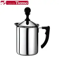 在飛比找momo購物網優惠-【Tiamo】1116雙層濾網奶泡杯 200ml(HA161