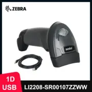 Zebra LI2208-SR00107ZZWW 1D Handheld Barcode Scanner Imager with USB Cable Kit
