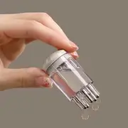 Home Flora - Essential Oil Applicator Head Scalp Massager White & Transparent - One Size