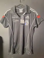 Afl Collingwood Magpies Adidas Onfeild Polo Shirt Ladies Sizes 12 BNWT