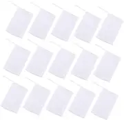 Ipetboom 50pcs Handmade Soap Foaming Nets Double Layer Fabric Face Wash Body Cleansing Non-toxic Hanging Buckle