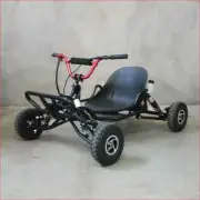 Helmetkarts - Race Go Kart Flat Tracker 63cc Off road Mini 2 Stroke 4 Wheeler