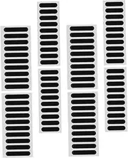 TEHAUX 80 Pcs Phone Speaker Dustproof Mesh Net Stickers Adhesive Mobile Phone Accessories for Speaker Protection Easy to Install and Remove