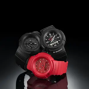 CASIO 卡西歐 G-SHOCK 復刻ONE TONE雙顯計時手錶 AW-500BB-4E