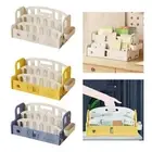Kids Book Rack Sturdy Multi Layer Kids Bookshelf for Living Room Playroom
