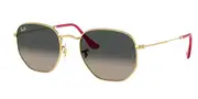 Ray-Ban RB3548N Hexagonal 001/71 Men's Sunglasses Gold Size 51