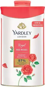 ✨ Yardley London RED Rose Perfumed Deodorizing Talc Talcum Powder 100Gm