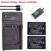Battery or Charger for Panasonic DMW-BCG10 Lumix DMC-ZS3 DMC-ZS5 DMC-ZS7 DMC-ZS8