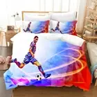 Play Football Doona/Quilt/Duvet Cover Set Single/Double/Queen/King Bed Linen
