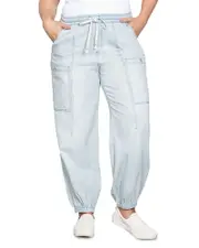 standards & practices Plus Size Low Slung Pull On Pants