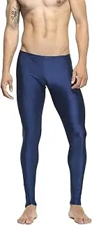 [SEOBEAN] TAUWELL Mens Sports Compression Tights Leggings (L(31-33"), 6112 Navy)