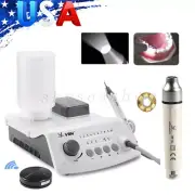 Dental Ultrasonic Piezo Scaler Fit EMS Cavitron VRN + LED Handpiece Detachable